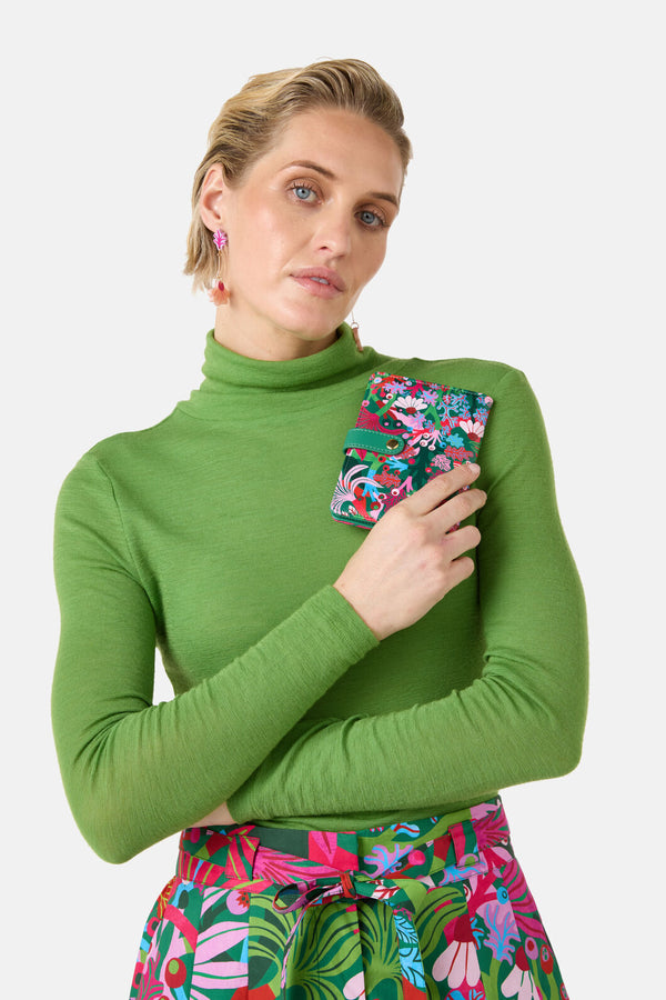 Gorman - Wild Garden Travel Wallet - print