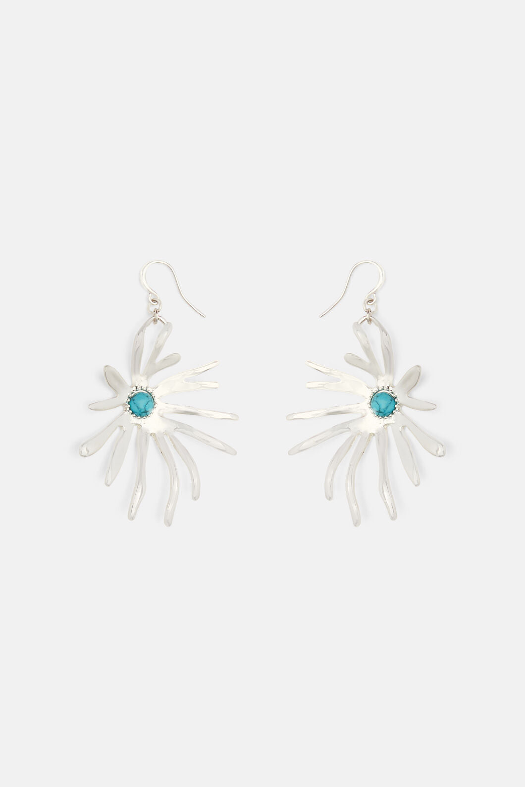 Gorman - Desert Flower Earrings - silver