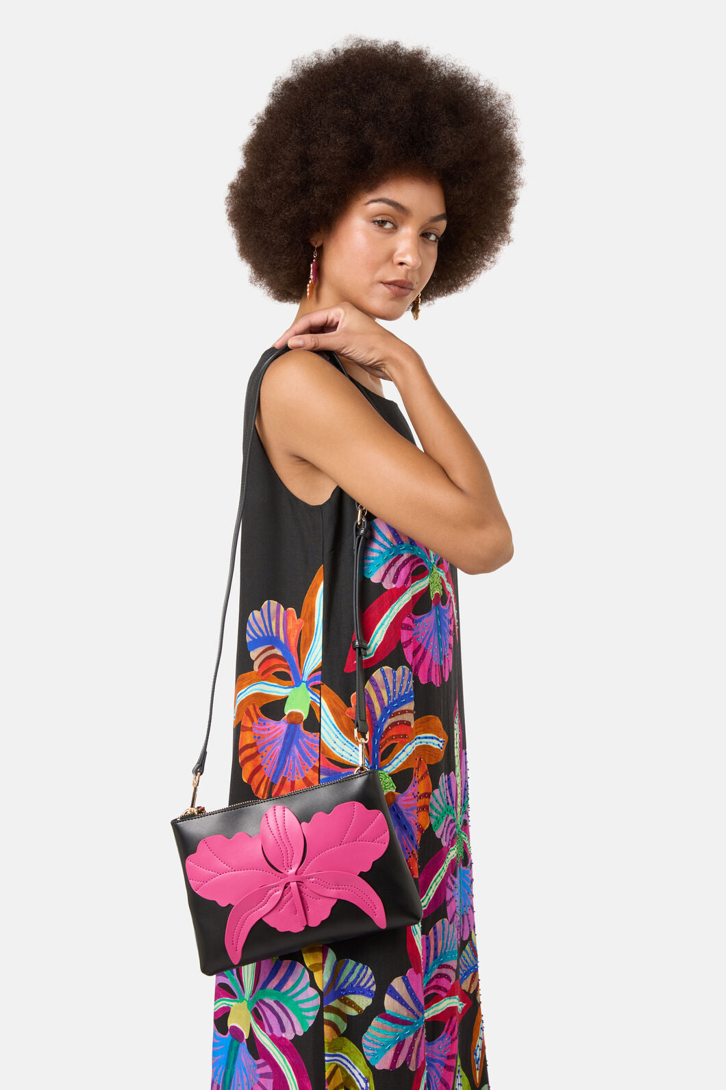 Gorman - Orchid Leather Clutch - multi