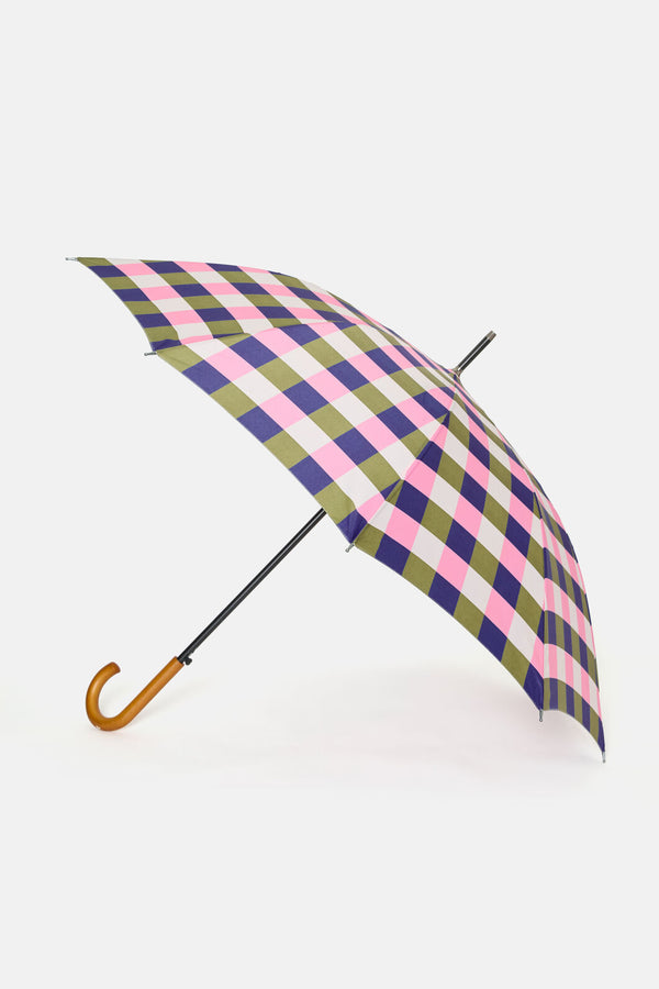 Gorman - Sanctuary Gingham Umbrella - print
