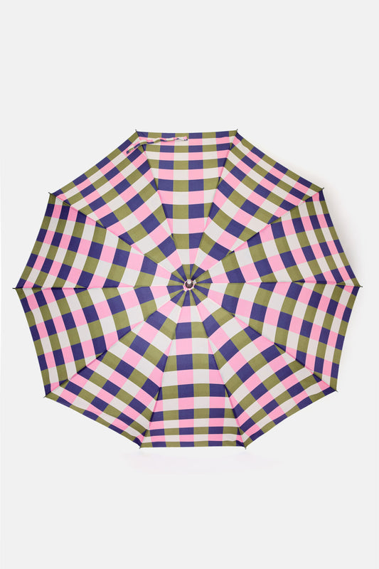 Gorman - Gillian Gingham Umbrella - print