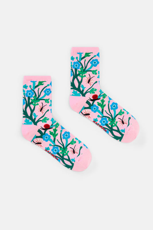 Gorman - Butterfly Daydream Crew Socks - multi