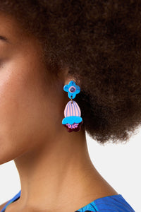 Gorman - Dew Drop Earrings - multi