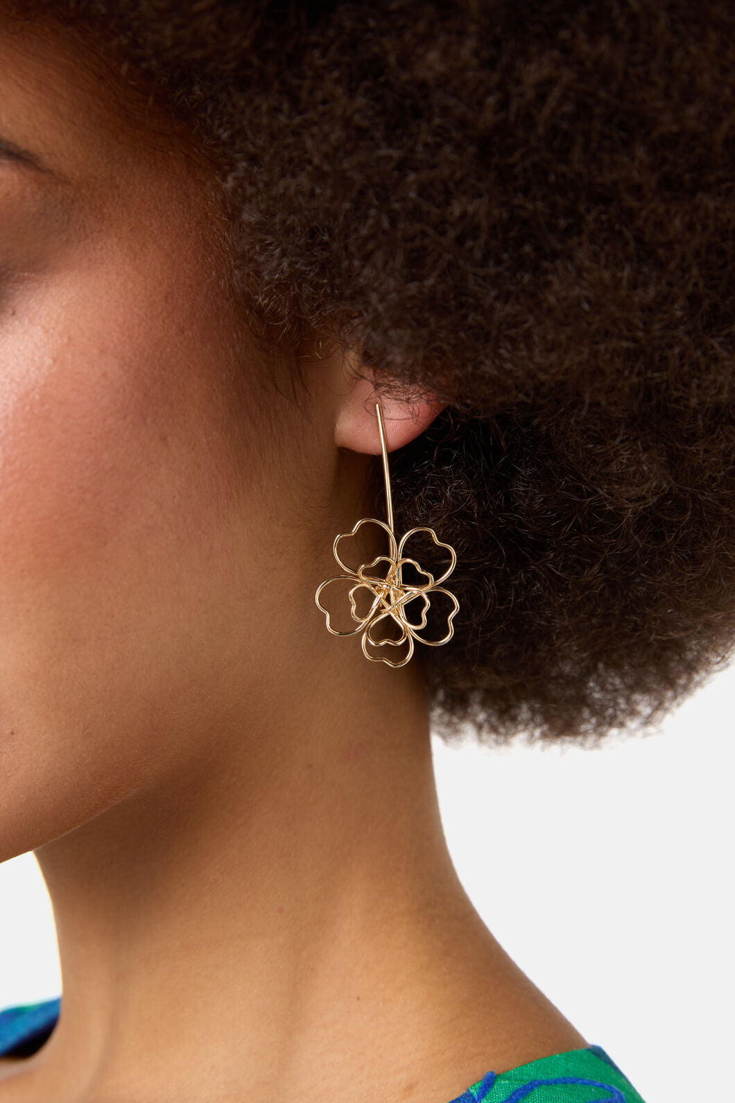 Gorman - Petal Patch Earrings - gold