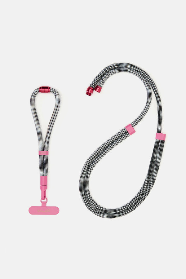 Gorman - Phone Strap Check Pink - multi