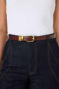 Gorman - Irene Belt - chocolate