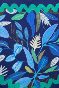 Gorman - Botanical Blueprint Multi Wear Scarf - print