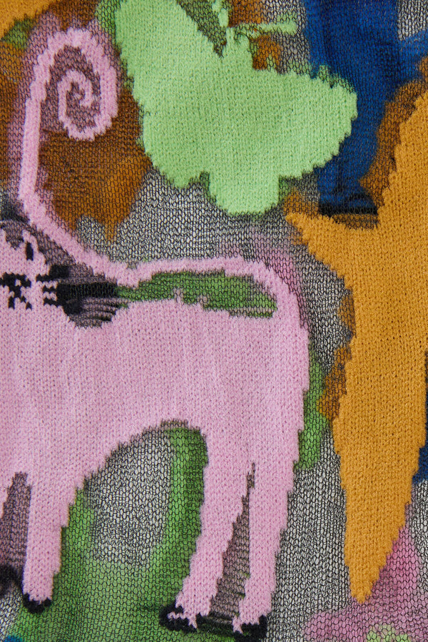 Gorman - Right Meow Sheer Sock - multi