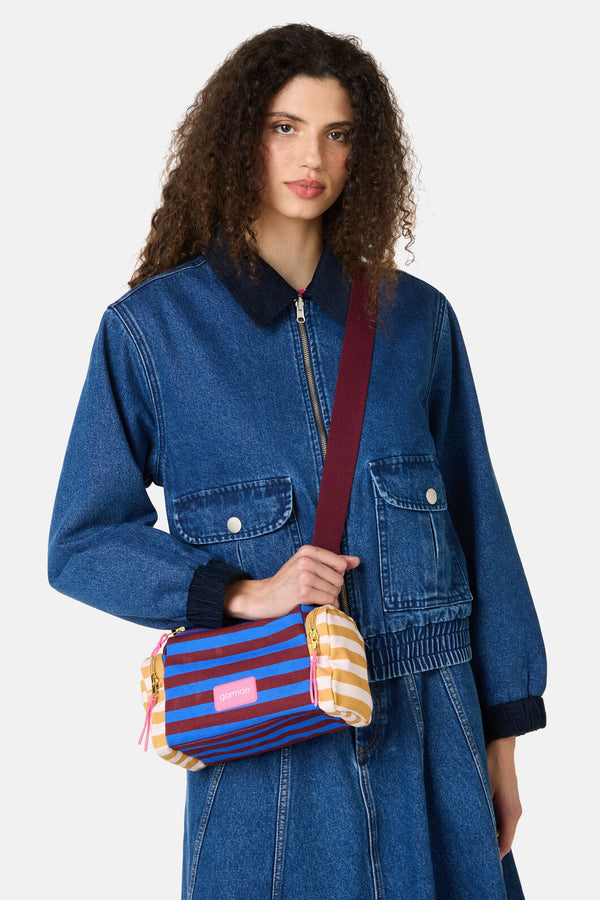 Gorman - Ballet Stripe Crossbody Bag - multi