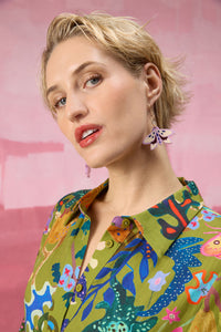 Gorman - Moth Earrings - multi