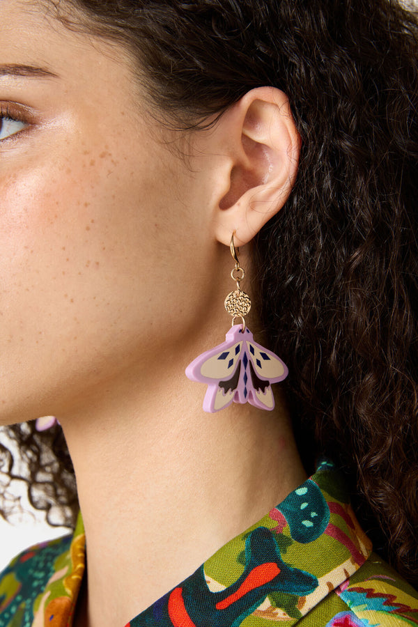 Gorman - Moth Earrings - multi