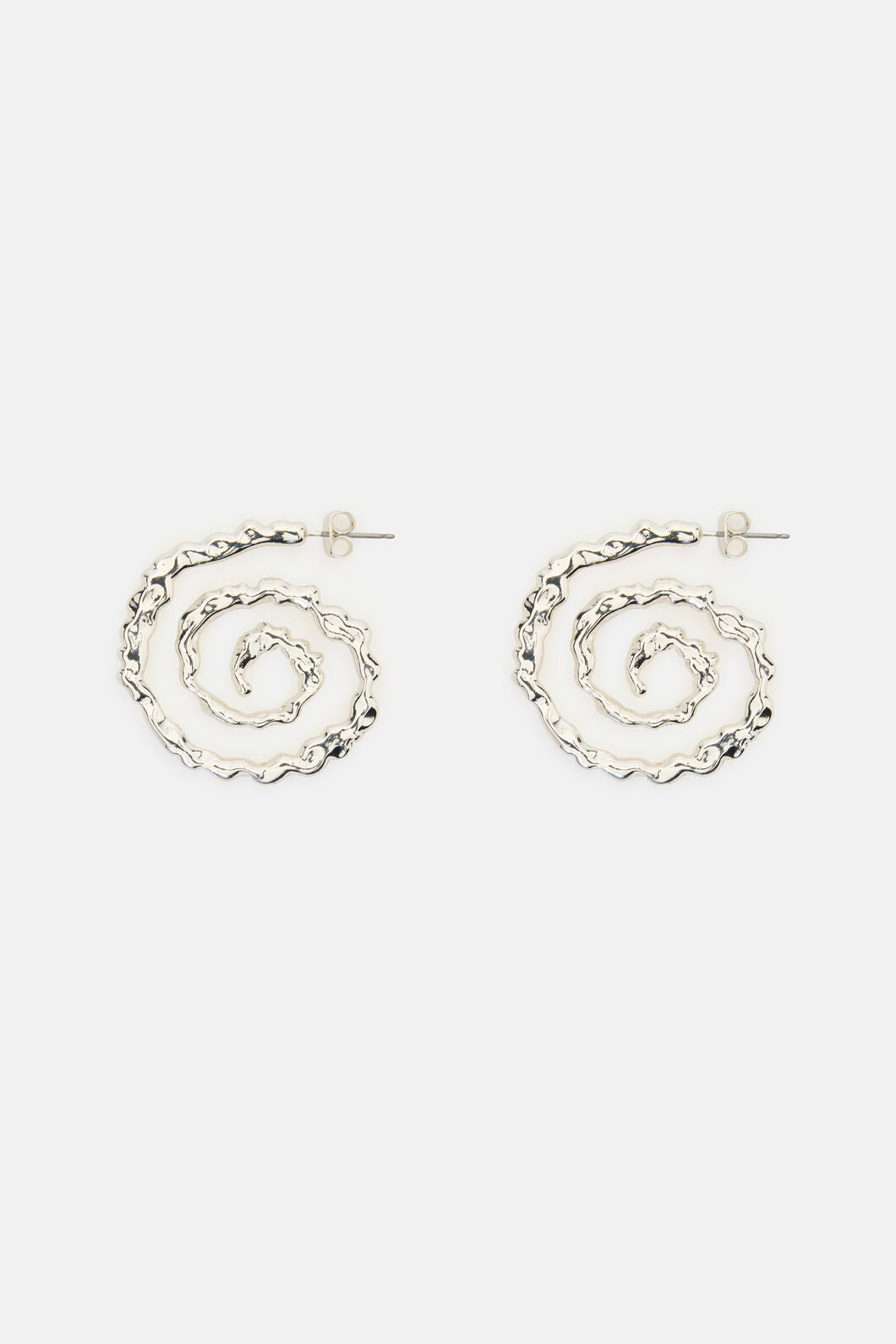 Gorman - Spirograph Earrings - silver