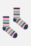Gorman - Stripe Lurex Socks - multi