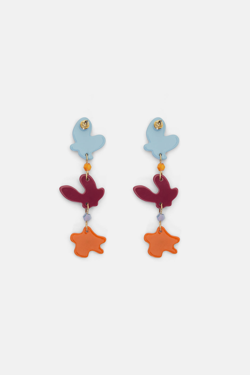 Gorman - Diamonte Flower Earrings - multi