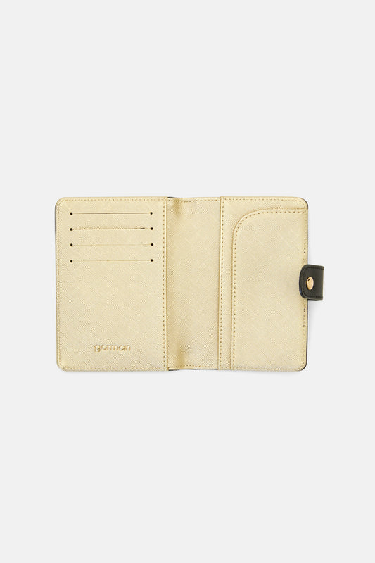Gorman - Flower Passport Holder - black