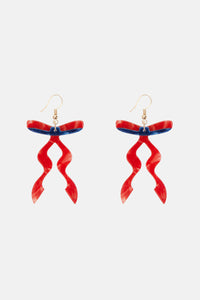 Gorman - Red Ribbon Earrings - multi