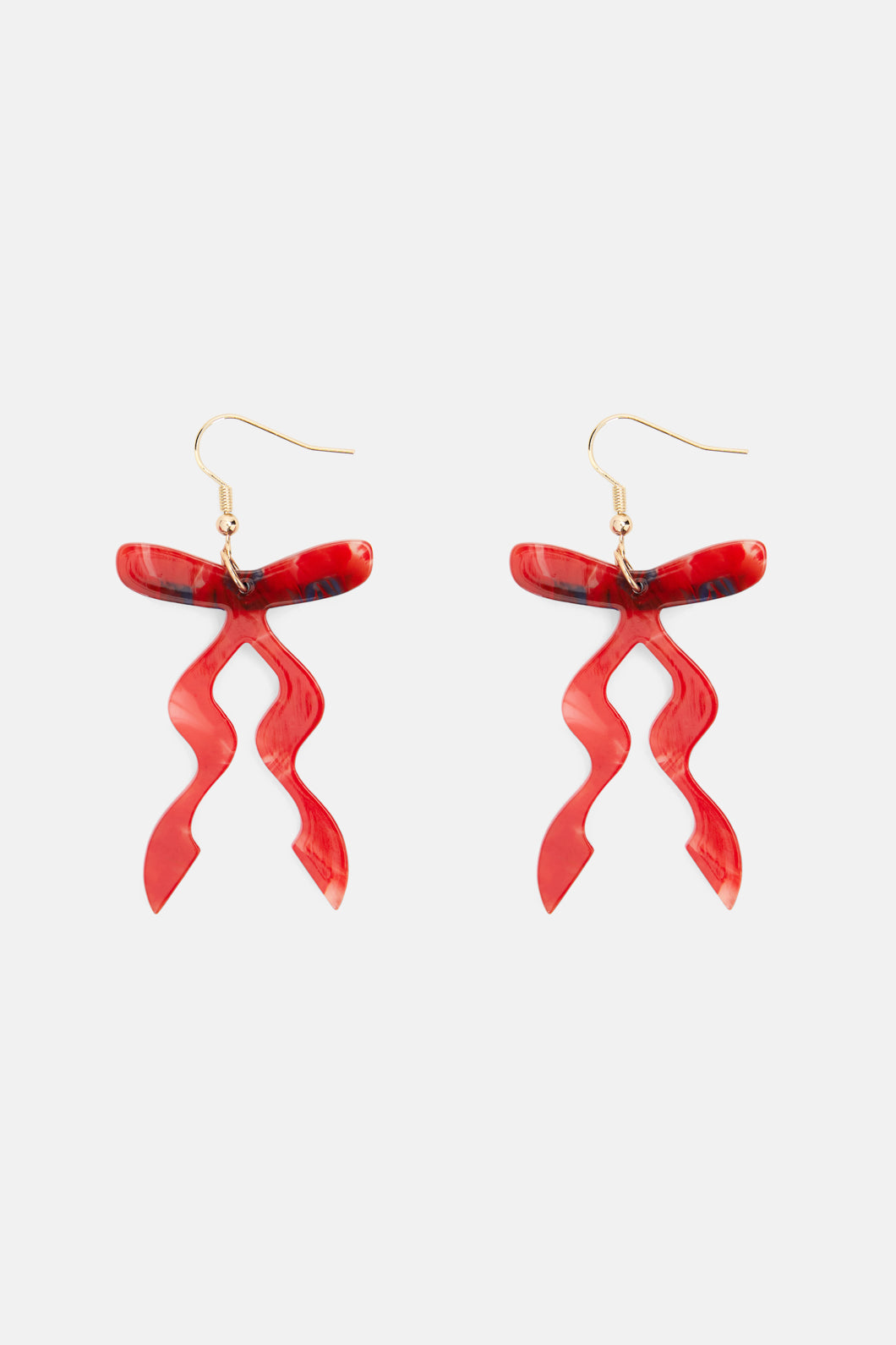 Gorman - Red Ribbon Earrings - multi