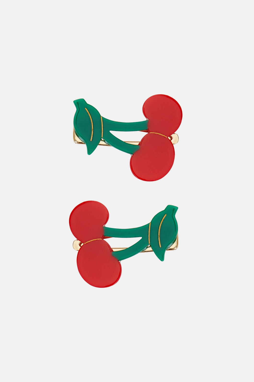 Gorman - Red Cherry Hair Claw Set 2 - multi
