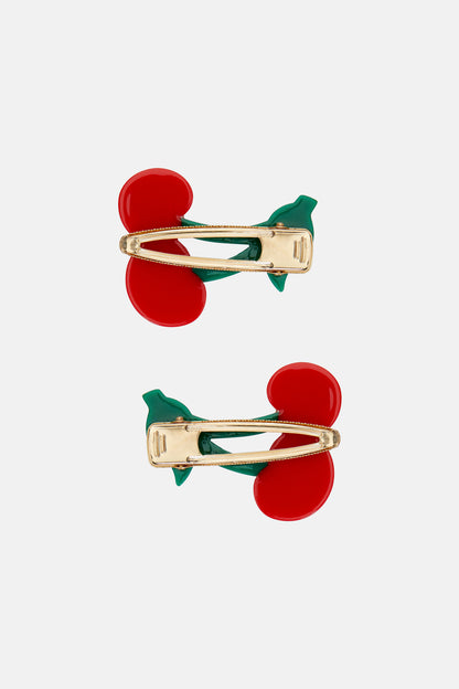 Gorman - Red Cherry Hair Claw Set 2 - multi