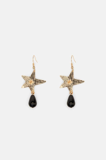 Gorman - Golden Love Star Earrings - gold