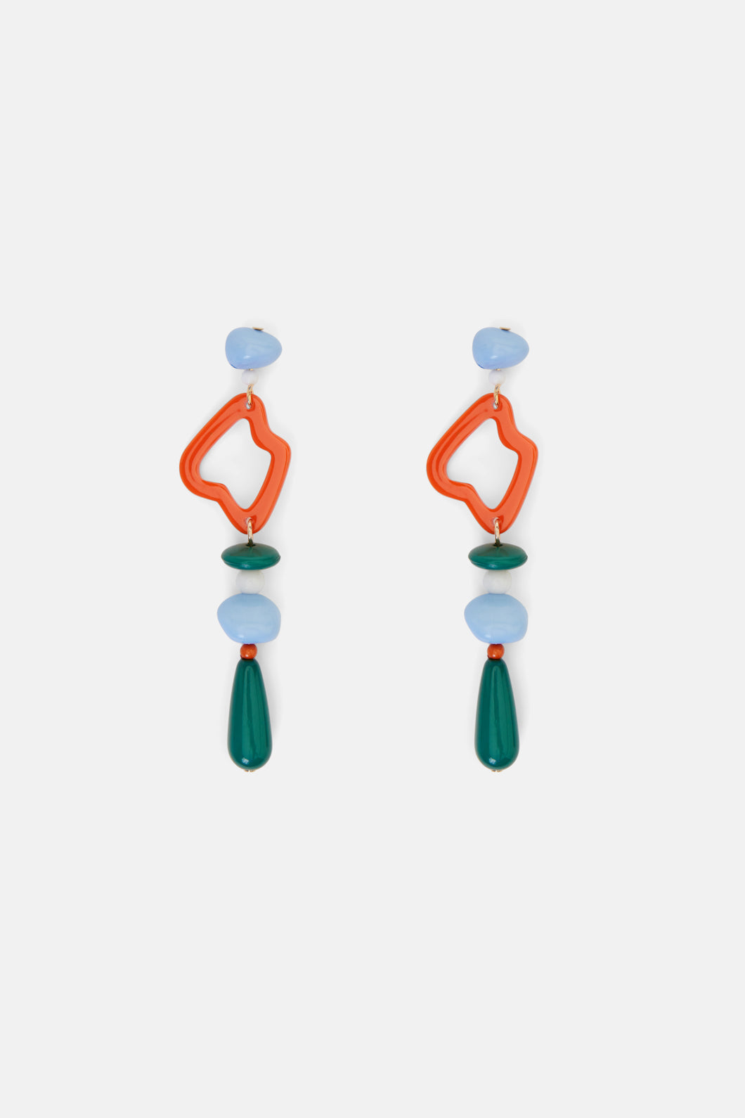 Abstract Beaded Earrings