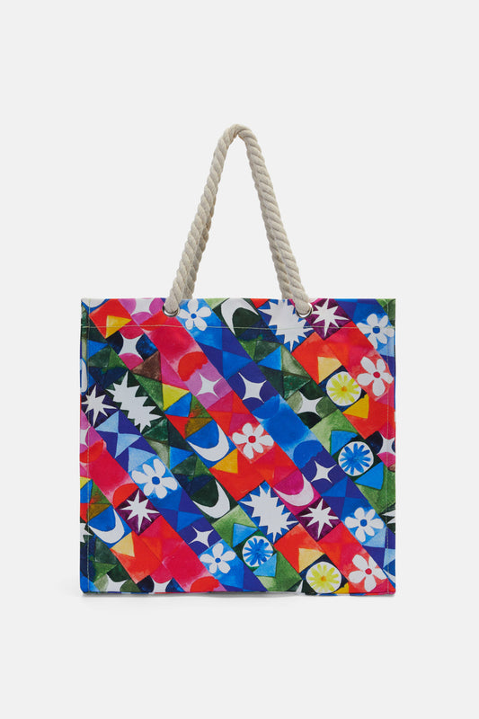 Gorman - Friends Of The Sun Canvas Tote - print
