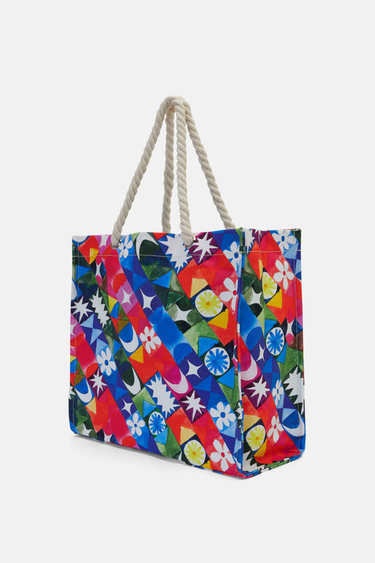 Gorman - Friends Of The Sun Canvas Tote - print
