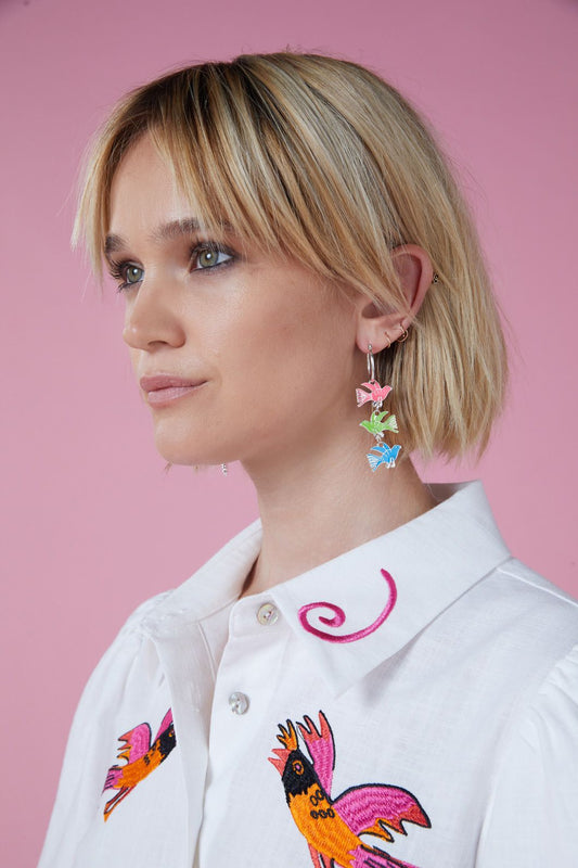 Gorman - The Birds Earrings - multi