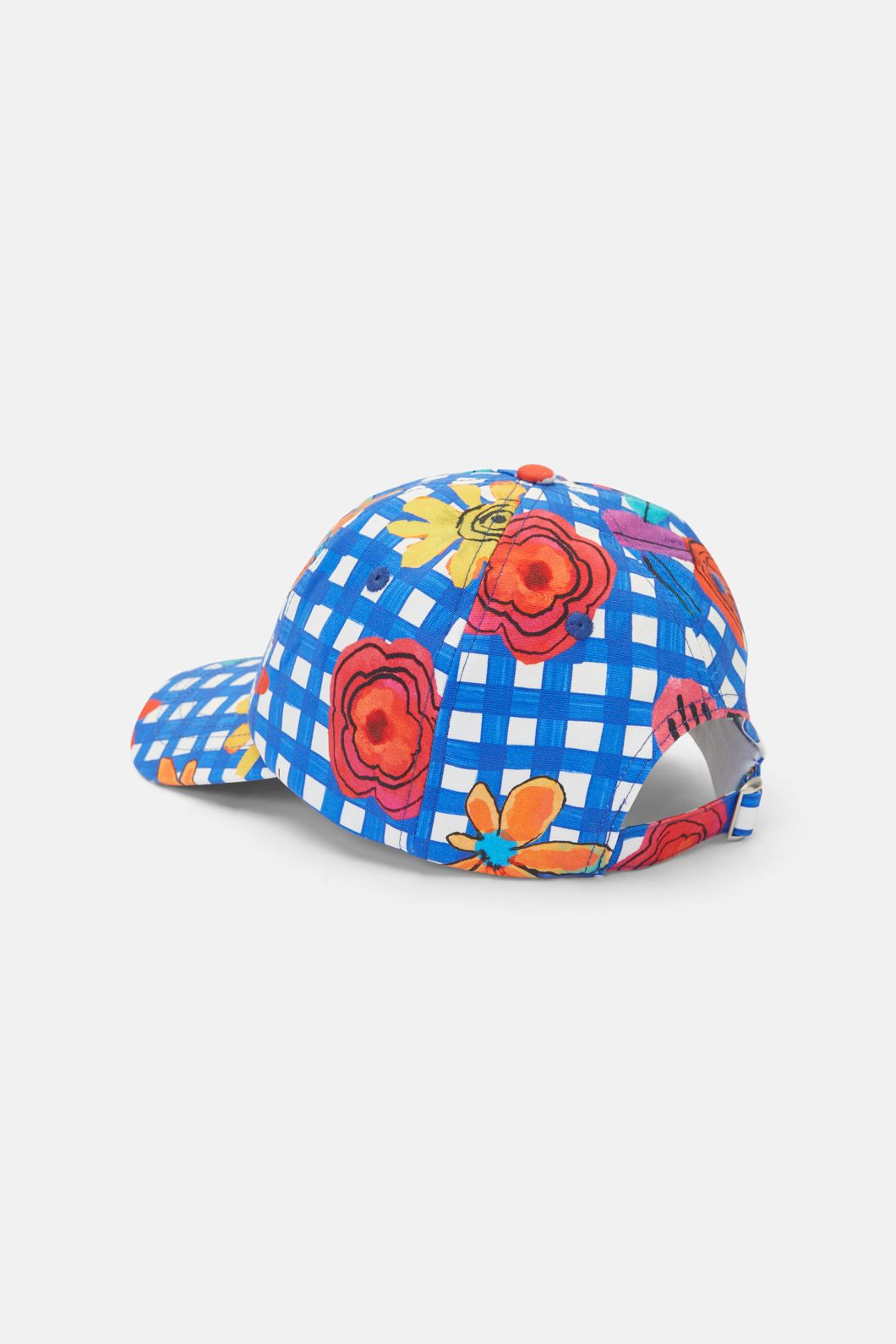 Gorman - Gingham Petal Parade Cap - print