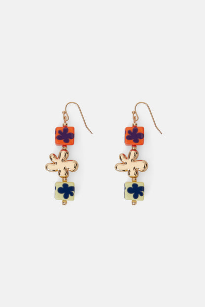 Gorman - Flower Charm Earring - multi