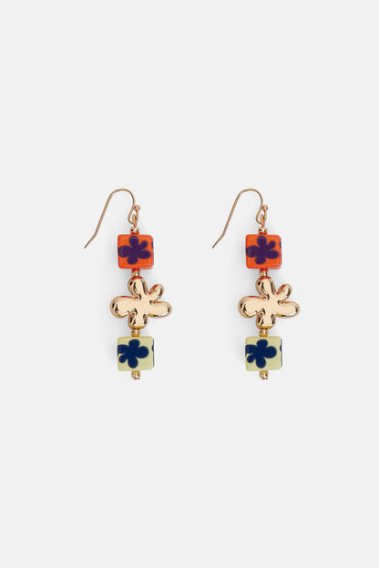 Gorman - Flower Charm Earring - multi