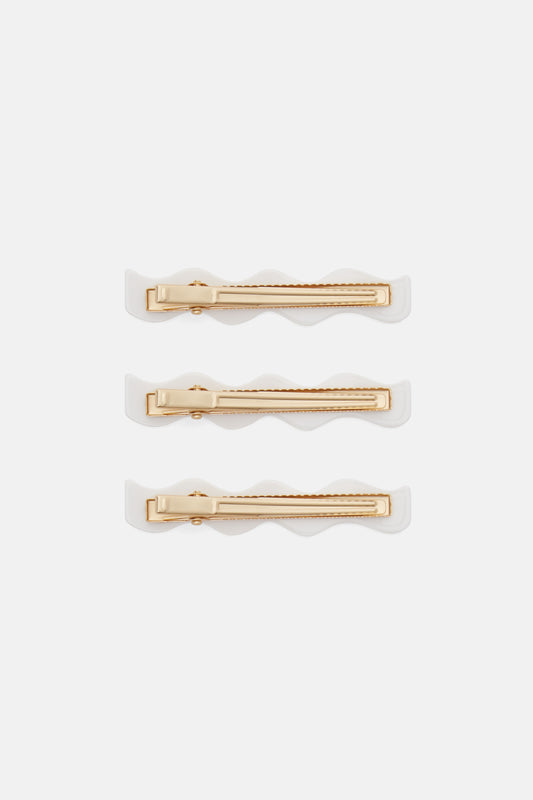 Gorman - Squiggle Hair Clip Set 3 - print