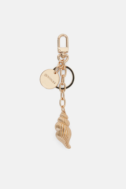 Gorman - Gold Shell Key Ring - gold