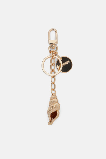 Gorman - Gold Shell Key Ring - gold
