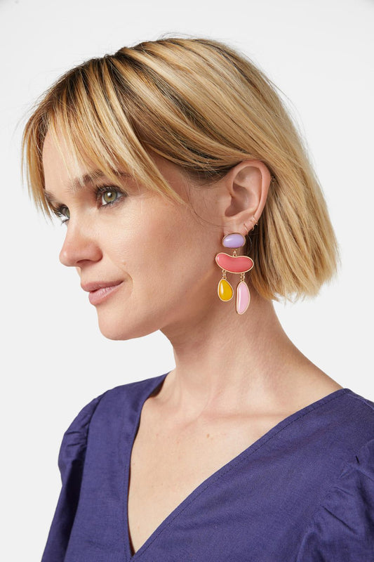 Gorman - Rainbow Droplet Earring - multi