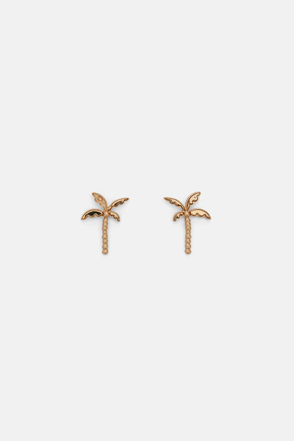 Gorman - Gold Palmetto Earring - gold
