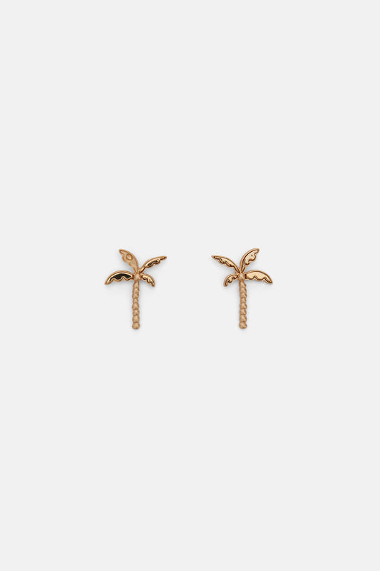 Gorman - Gold Palmetto Earring - gold