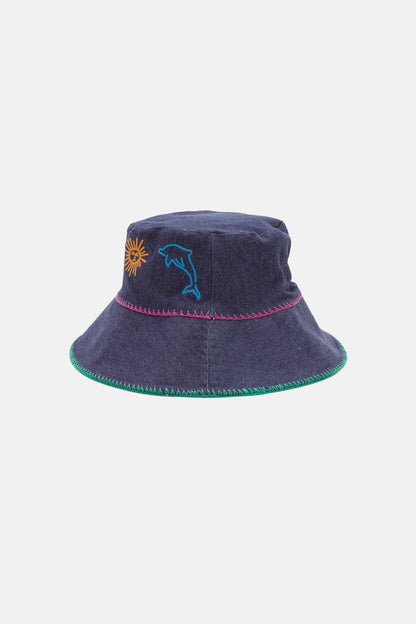 Gorman - Taking Time Bucket Hat - light-denim