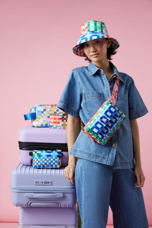 Gorman - Gingham Garden Bag - print