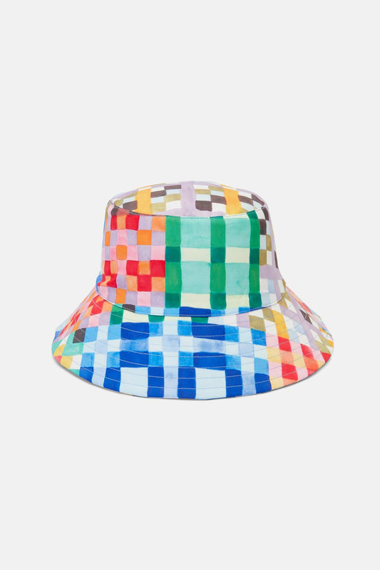 Gorman - Gingham Bucket Hat - print
