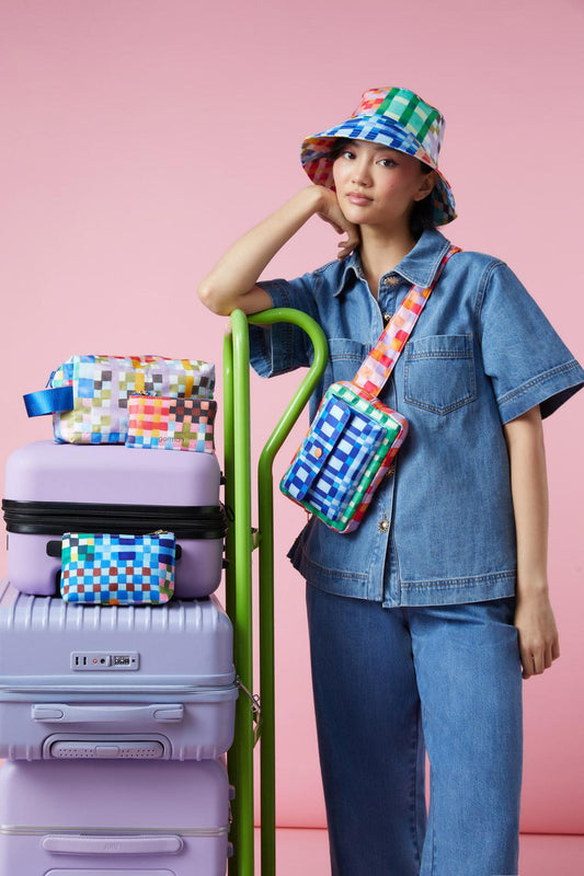 Gorman - Gingham Bucket Hat - print
