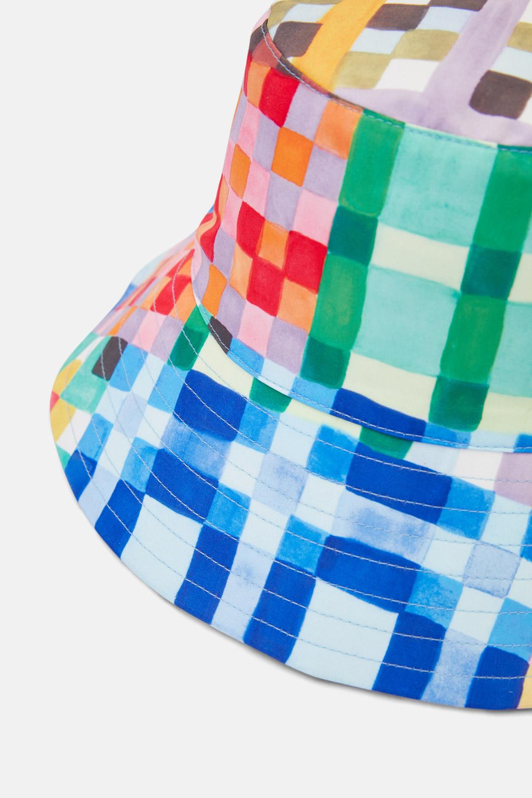 Gorman - Gingham Bucket Hat - print
