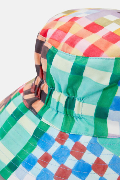 Gorman - Gingham Bucket Hat - print