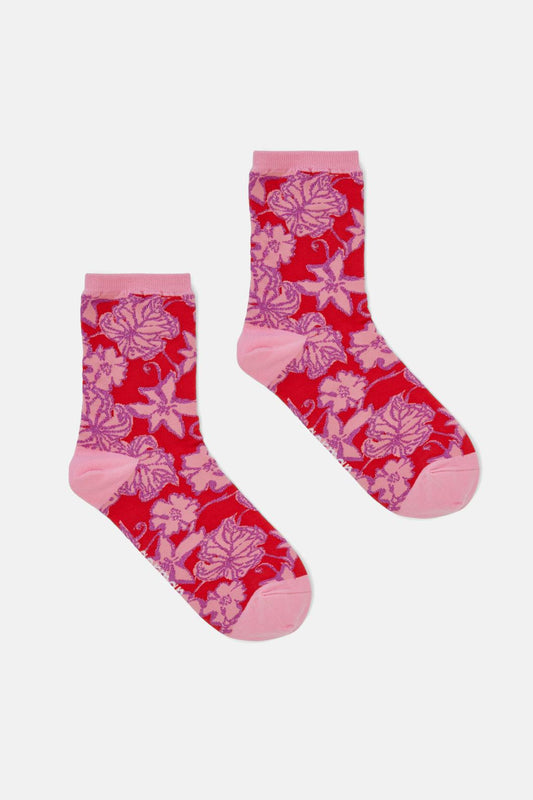 Gorman - Pink Prehistoria Sock - multi