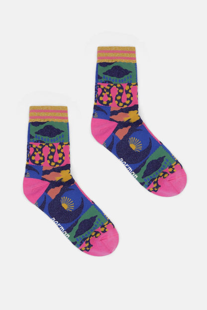 Gorman - Stamp Collection Sock - multi