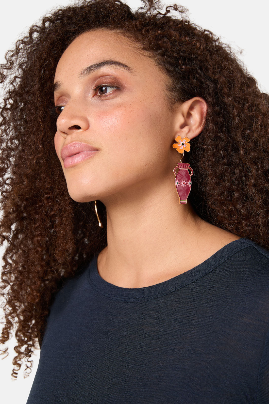 Gorman - Amphora Vase Earrings - gold