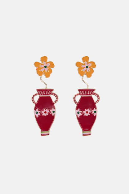 Gorman - Amphora Vase Earrings - gold
