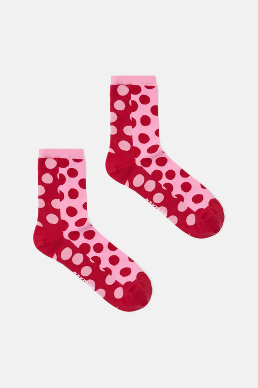 Gorman - Pink Spot Sock - multi