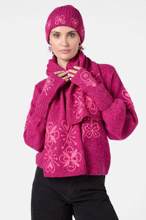 Gorman - Folk Tales Mittens - red