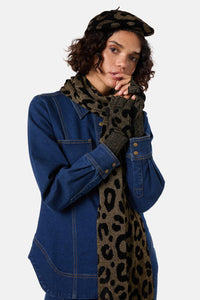 Gorman - Leopard Beret - black-gold